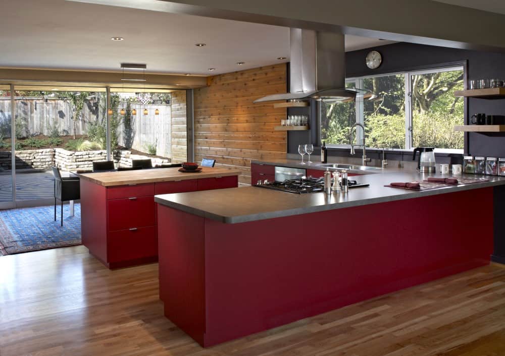 Mid-Century Modern Remodel kitchen