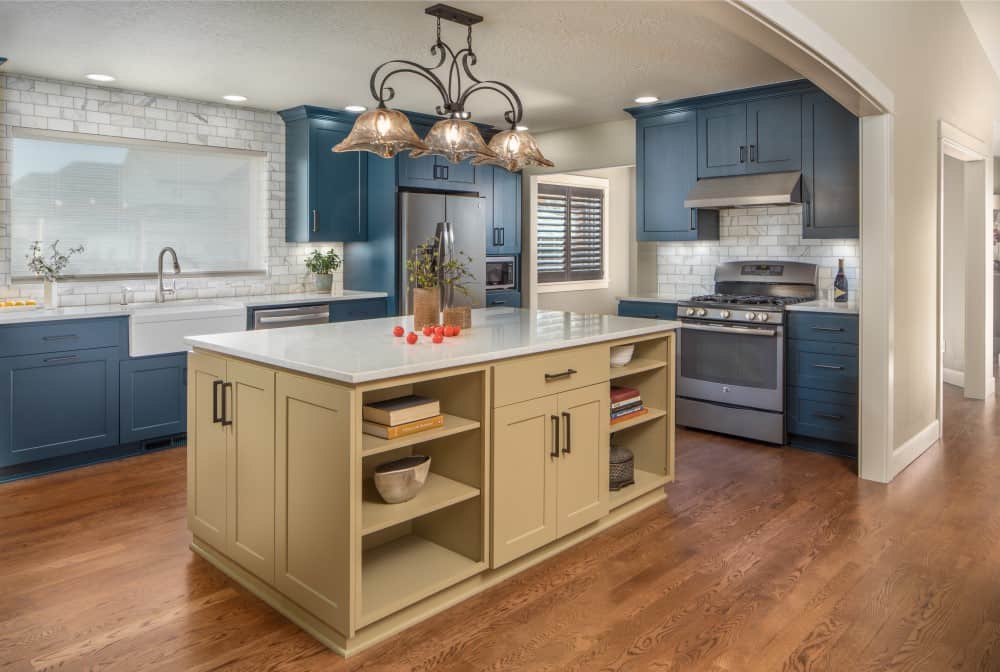 Salem Kitchen Remodel island