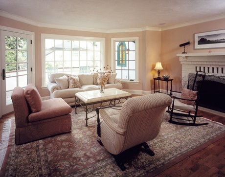 Fairmount Hills Cottage Restoration living room