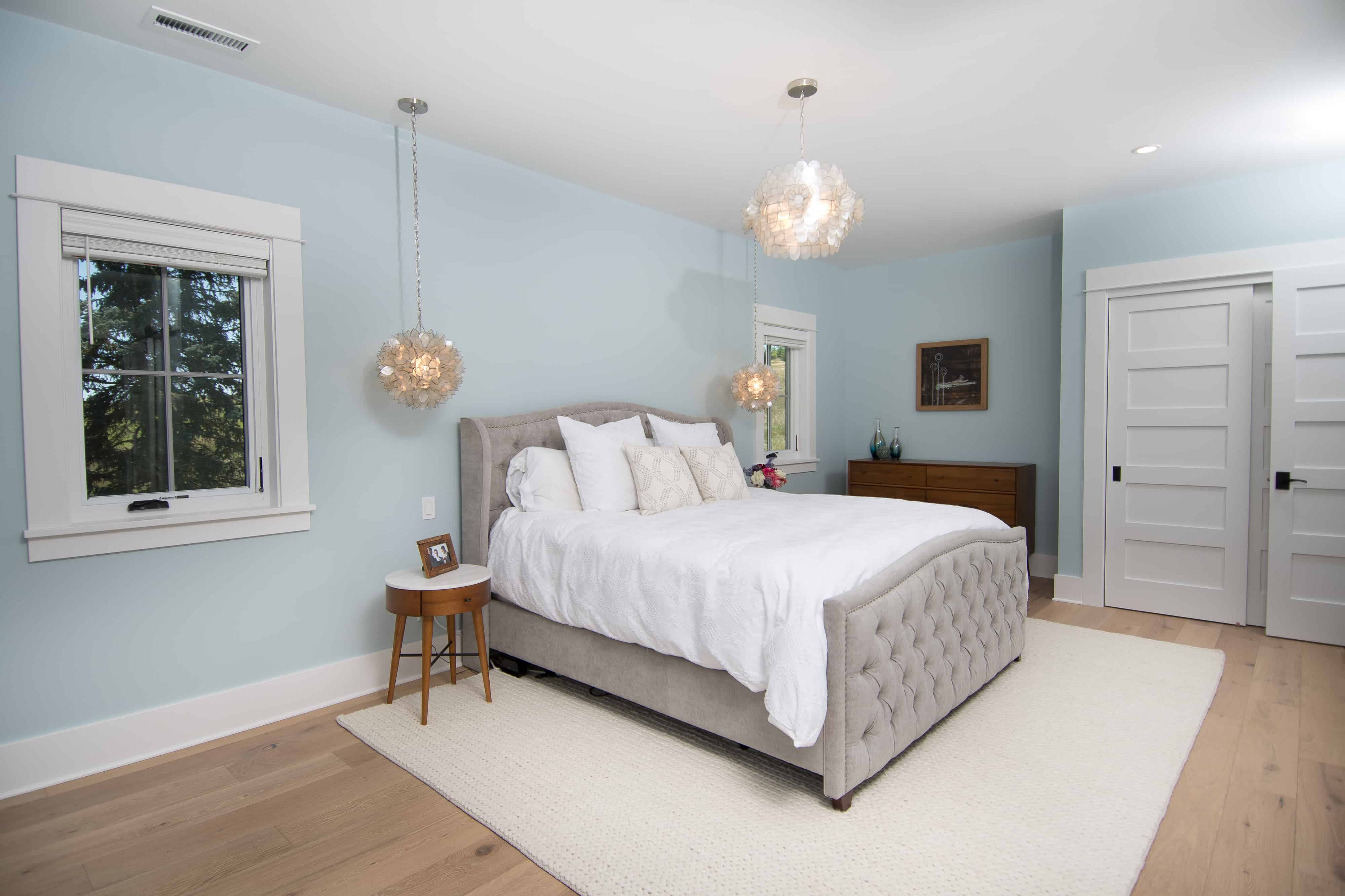 Historic Farmhouse Reconstruction bedroom