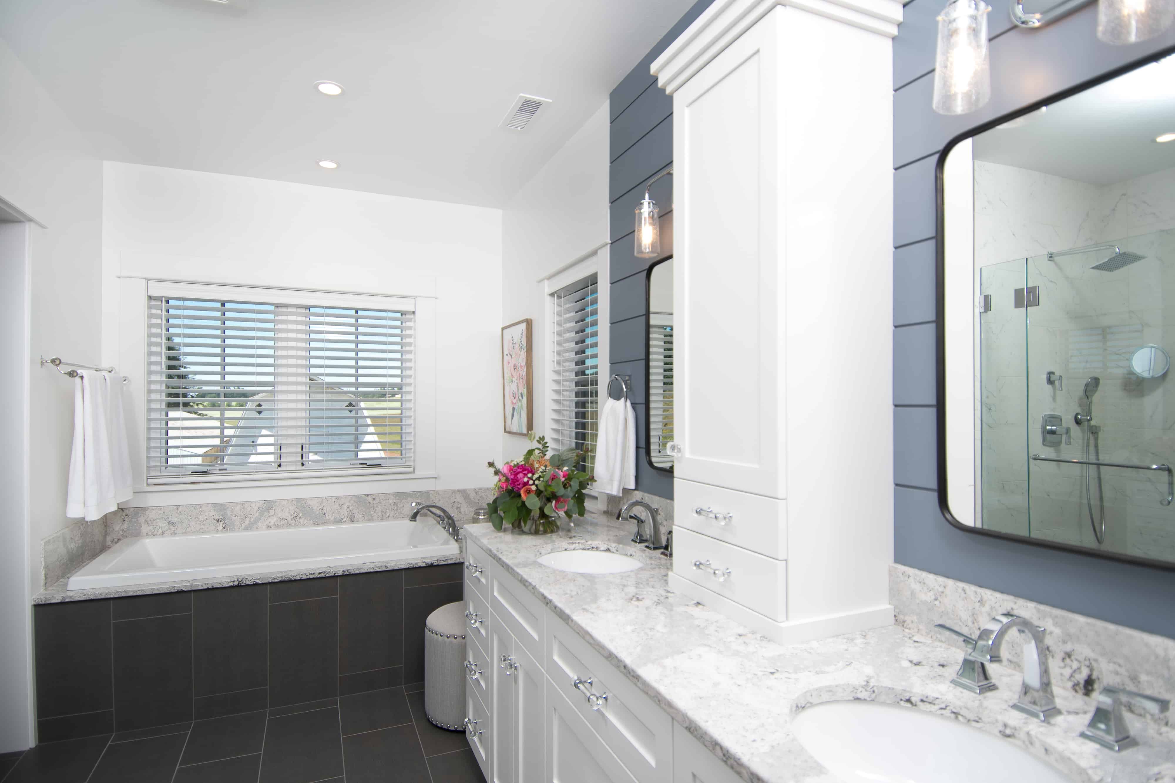 Historic Farmhouse Reconstruction bathroom