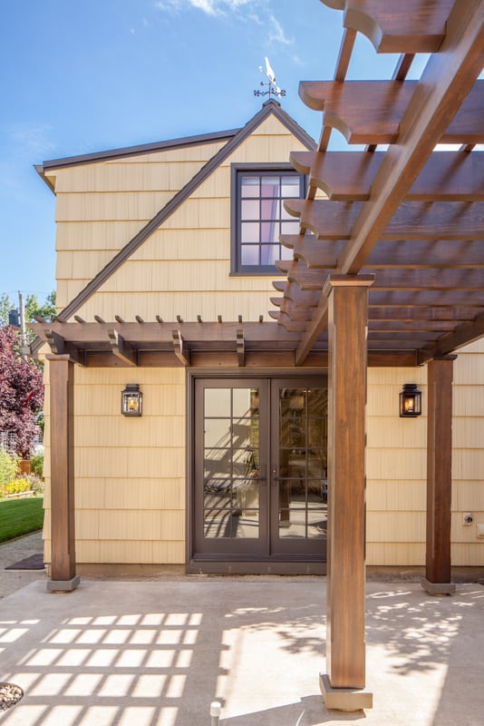 Carriage House Conversion trellis