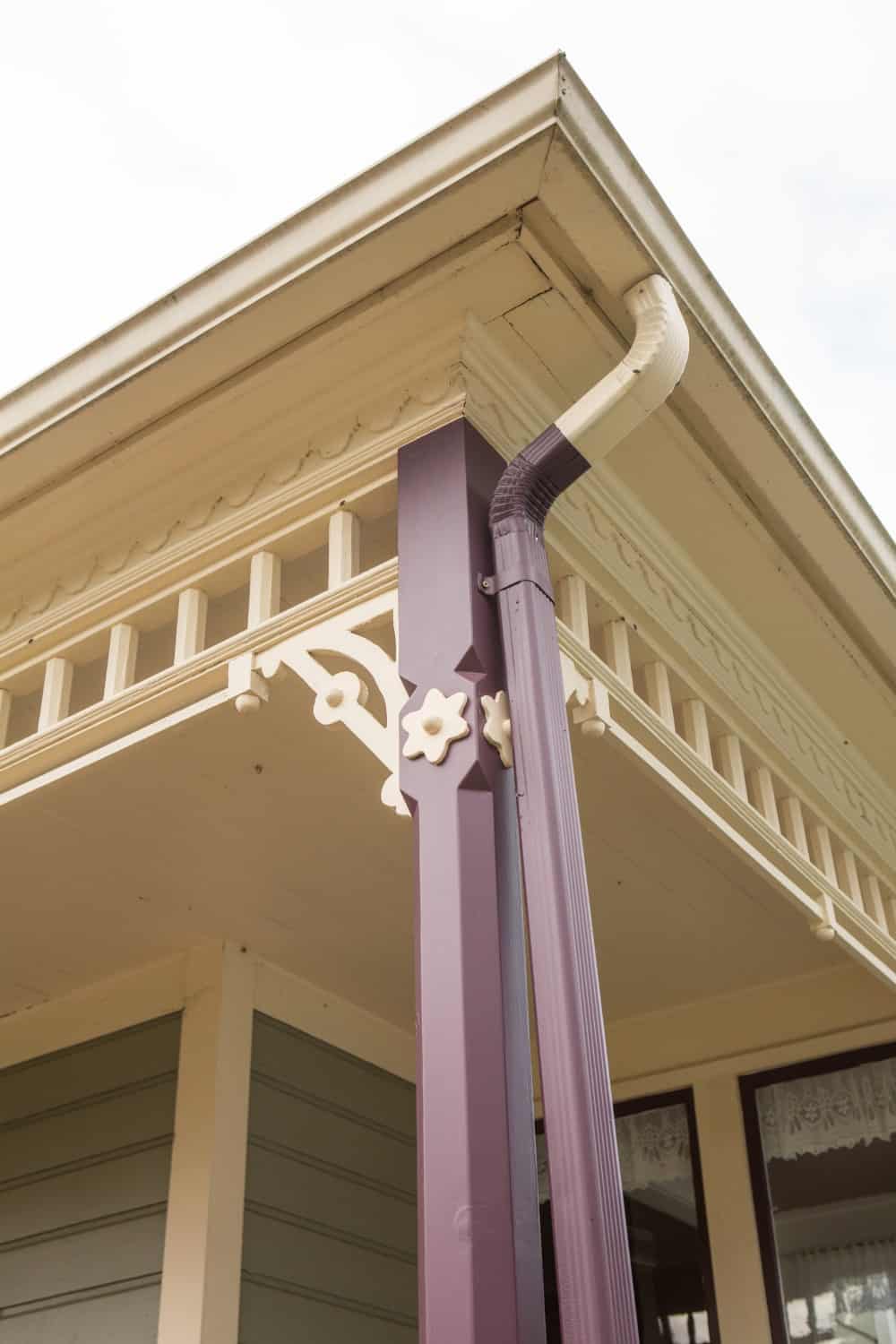 Victorian-Era Porch Restoration wood work