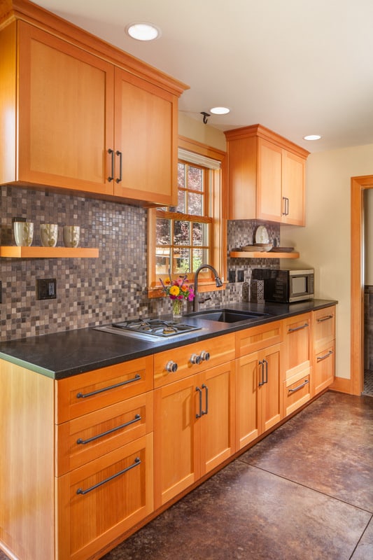 Carriage House Conversion kitchen