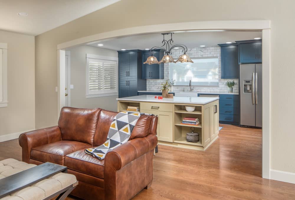 Salem Kitchen Remodel island