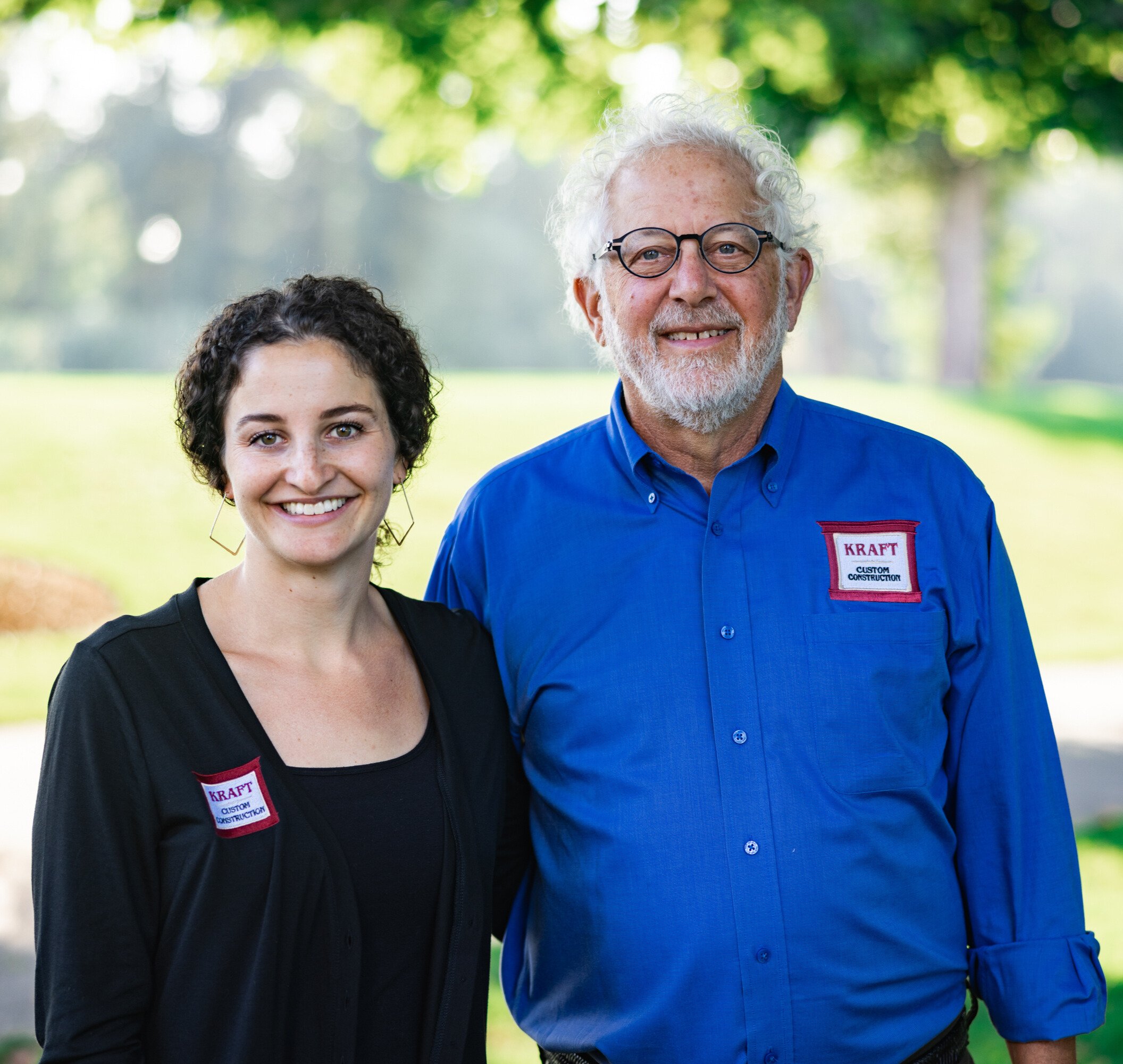 President Emma Kraft Saldivar and Founder Robert Kraft