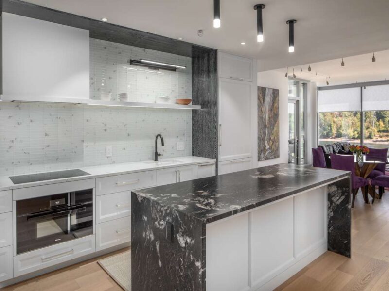 Minimalist condo kitchen remodel