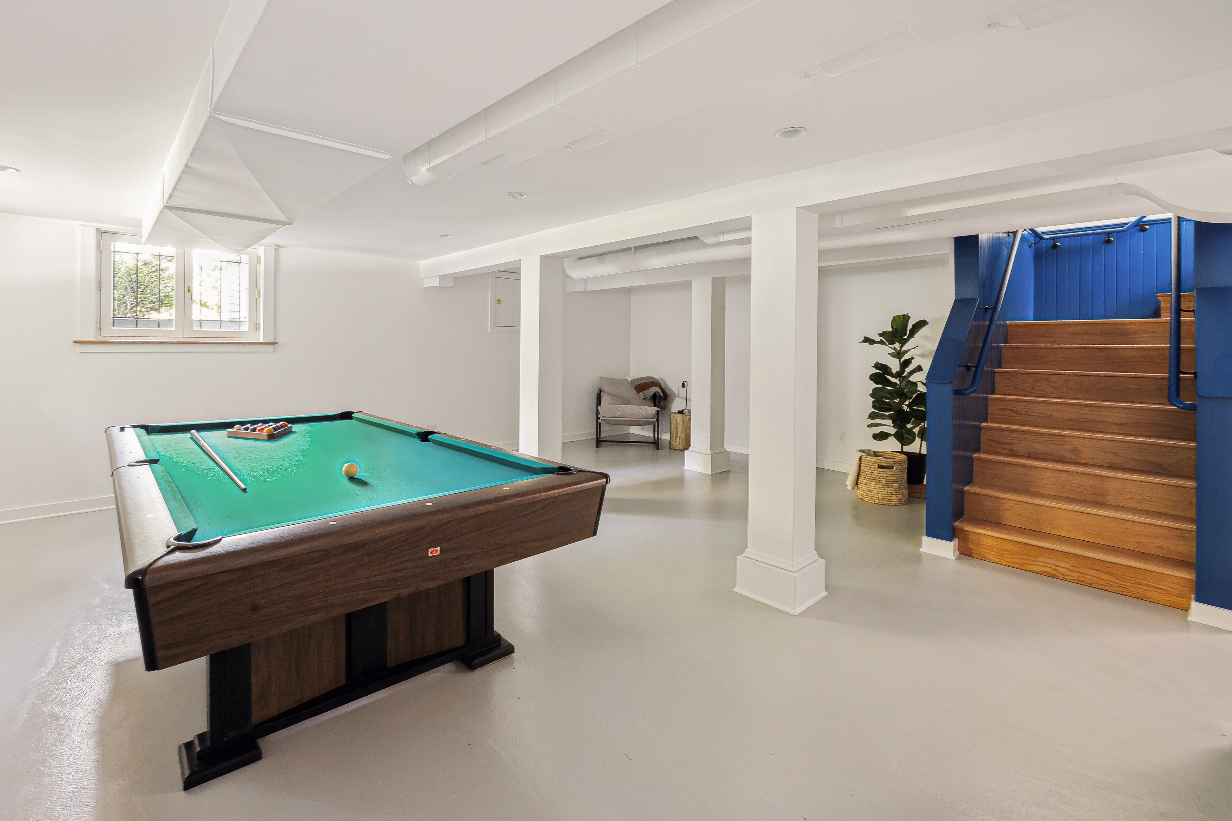 Basement Living Area