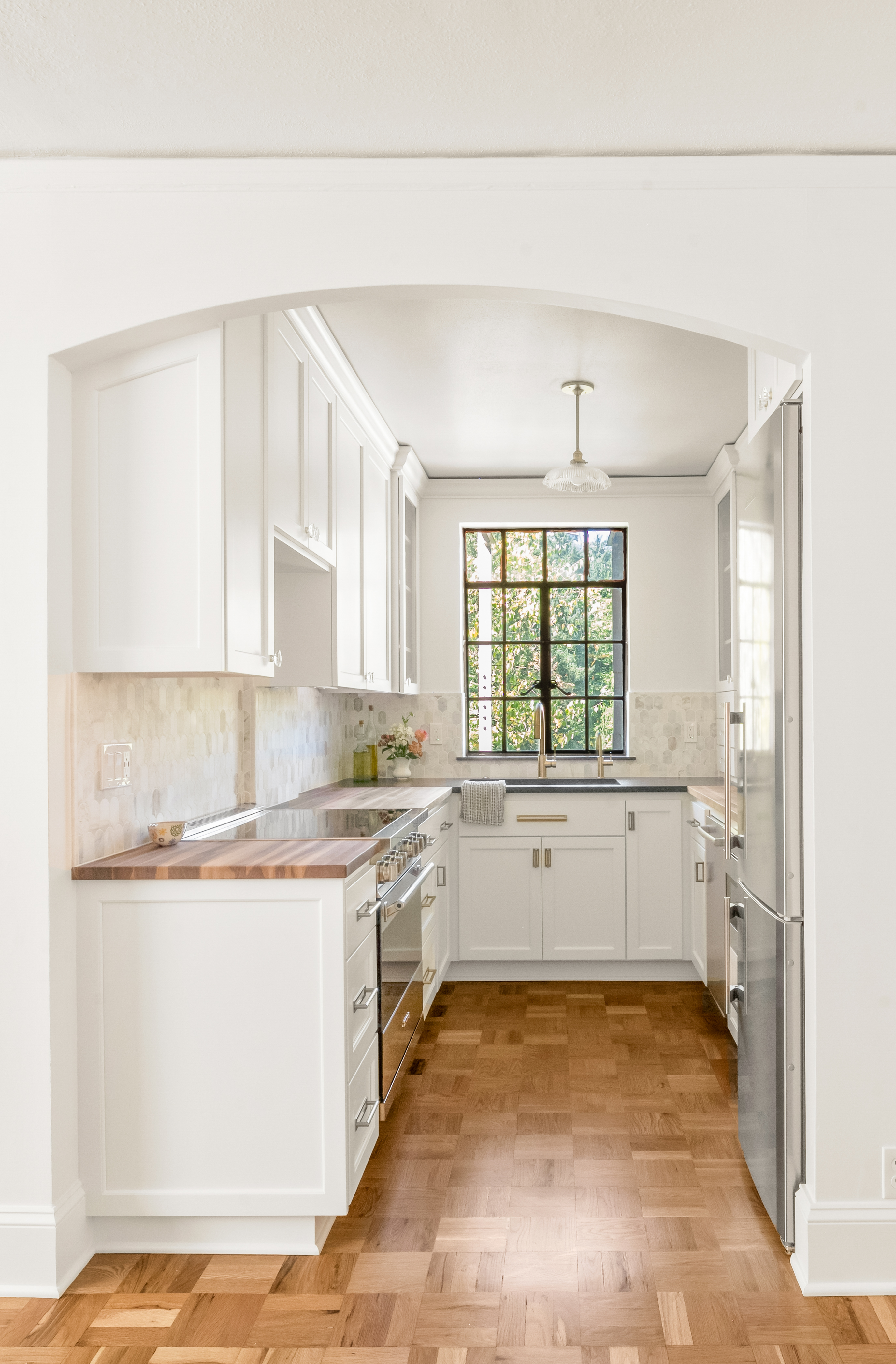 Kitchen Arch View