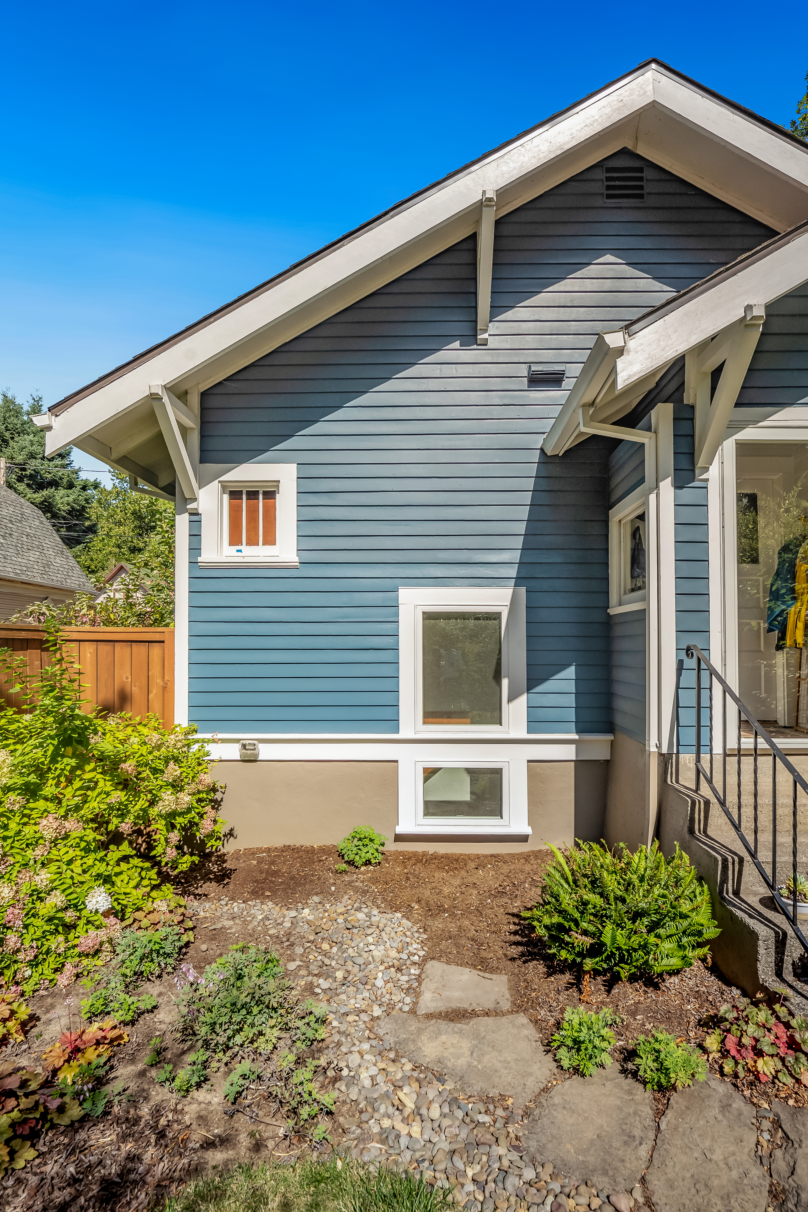 Remodeled Basement Windows - Exterior